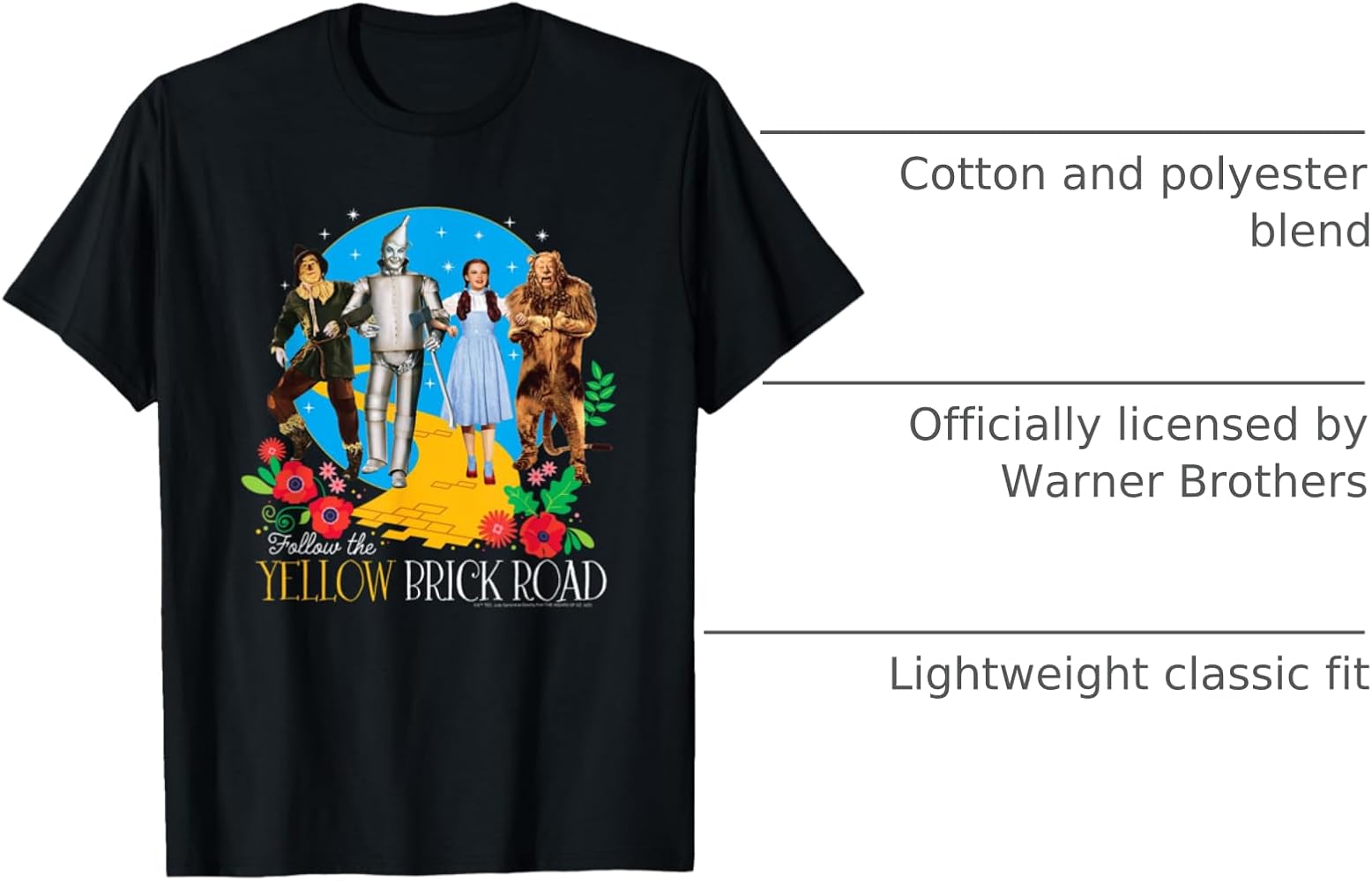 トップス brickz on brickz MUD tee Amazon.com: The Wizard Of Oz - Follow The Yellow Brick Road